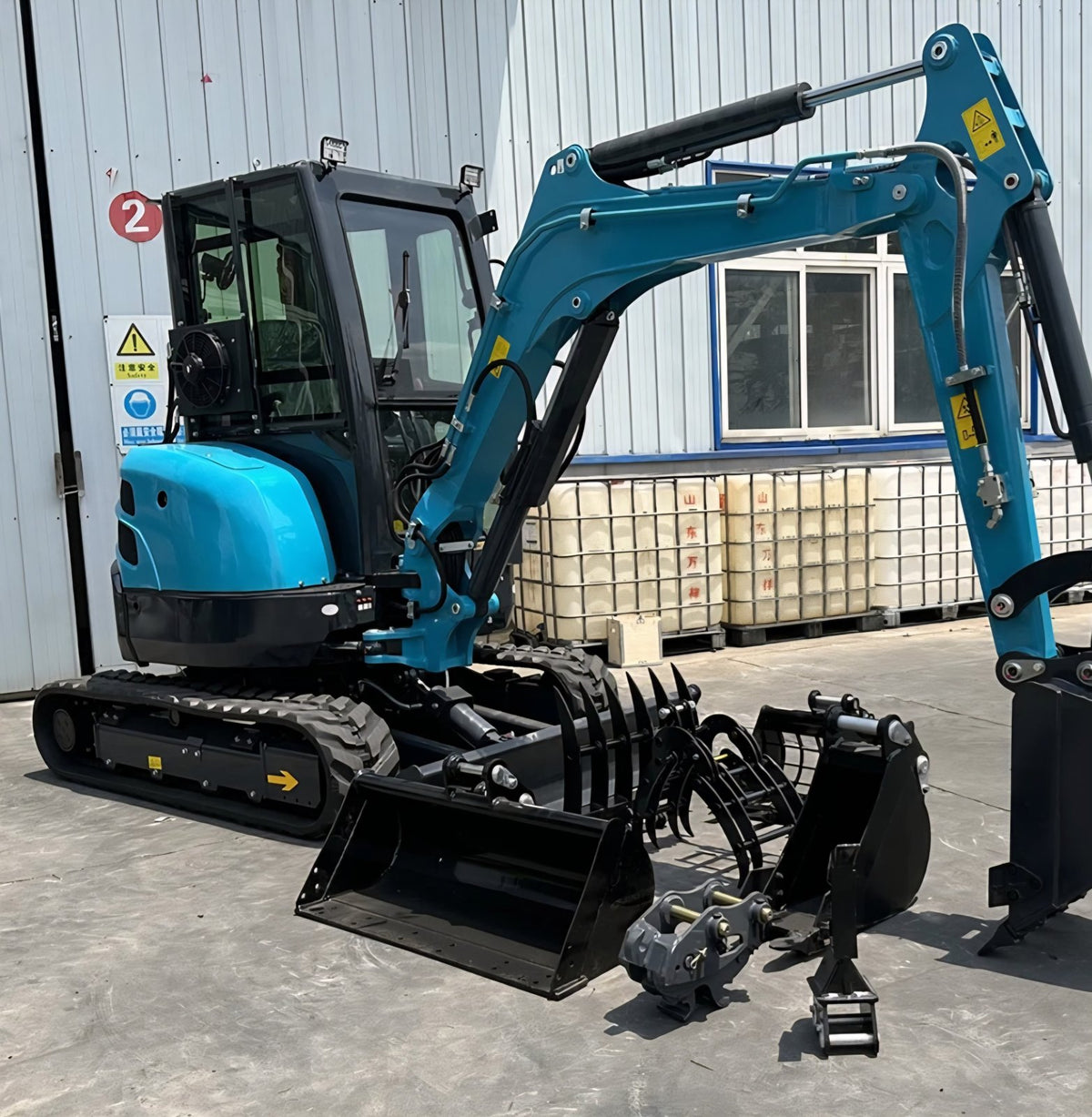 Minigraver 1,5 ton huren